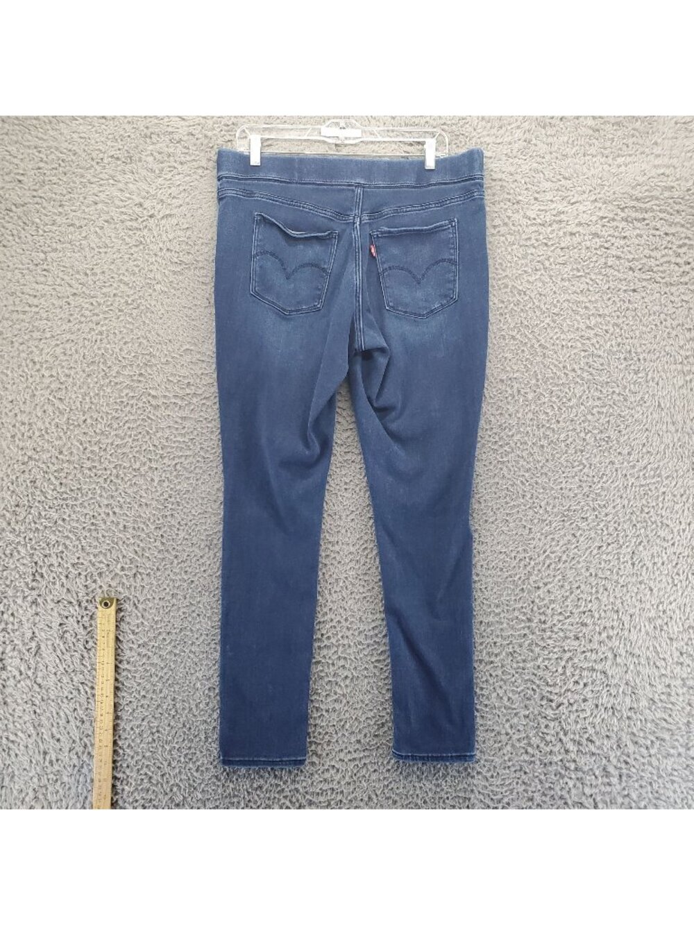 Levis Pants Womens Size 32 Blue Shaping Legging Stretch Denim Pull On *Read*